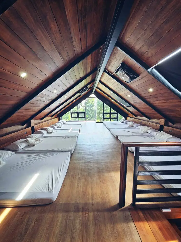 cabin attic