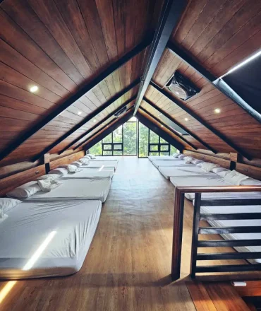 cabin attic